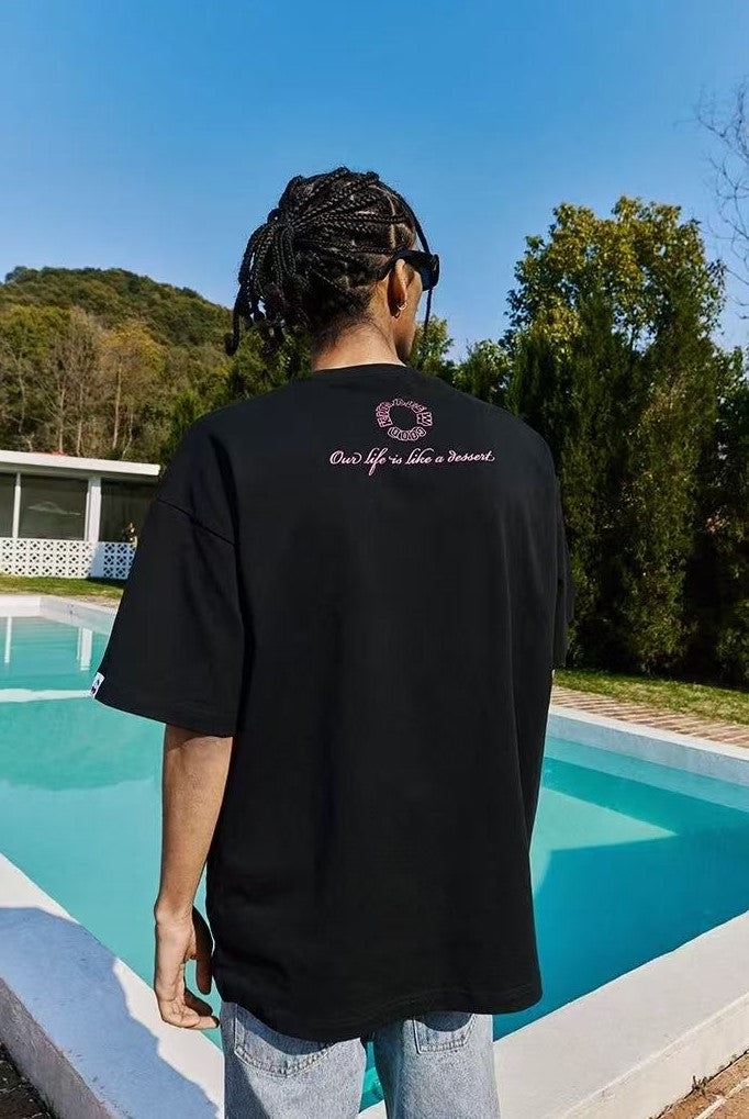 AFGK Dessert Printed short-sleeved T-shirt