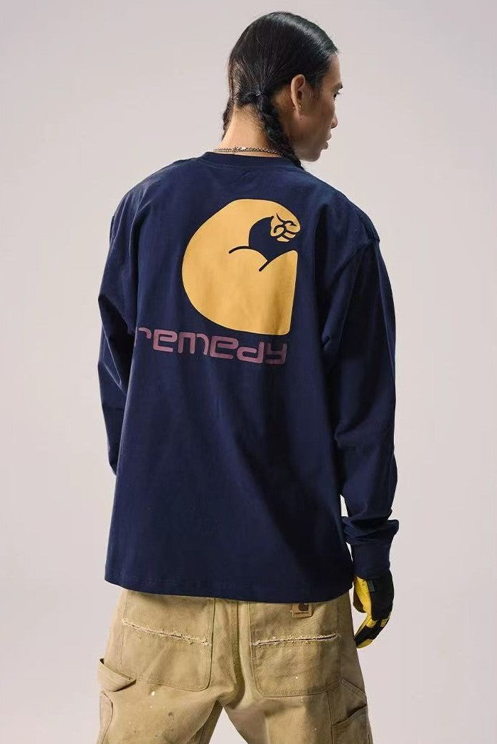 REMEDY Kaja Muscle Long-sleeve Tee