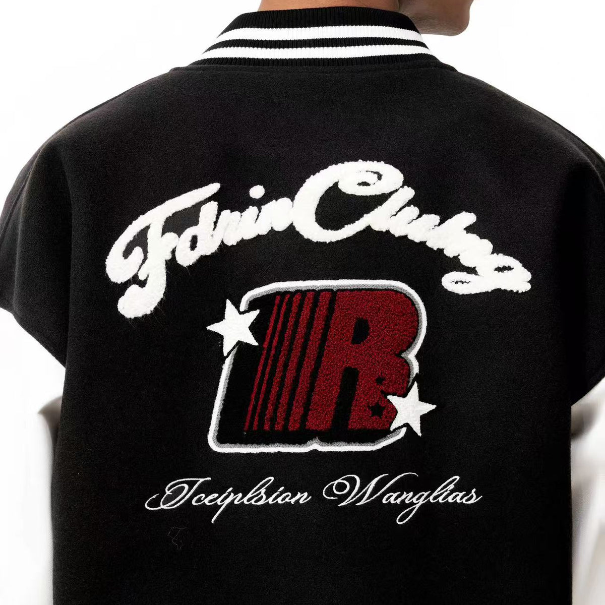 FDR Retro R-shaped Velcro Varsity Jacket
