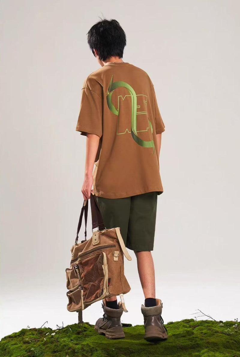 BIPOLARxNST Joint Gradient LOGO Short-sleeves T-shirts