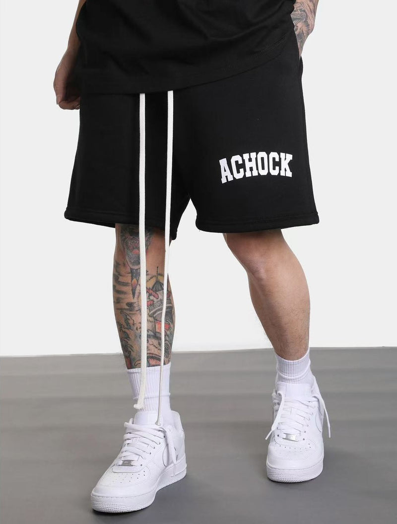 ACHOCK Logo Print Shorts