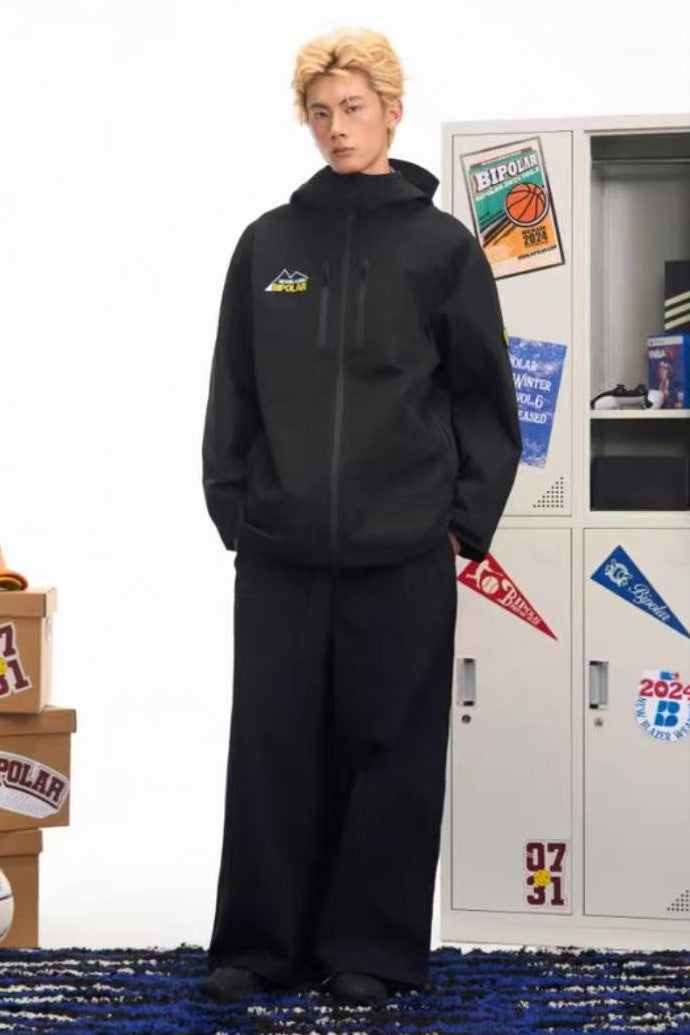 BIPOLAR Outdoor Windproof Hooded Jacket