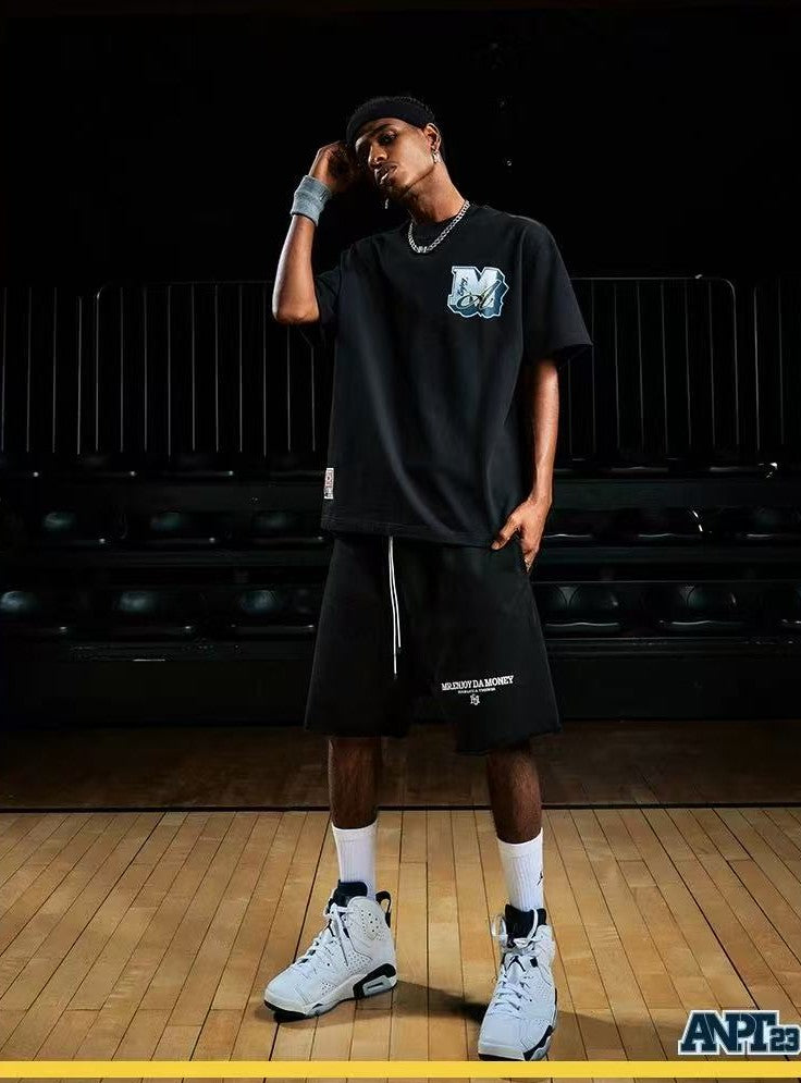 MEDMxANPT Logo Print Short-sleeved T-shirt