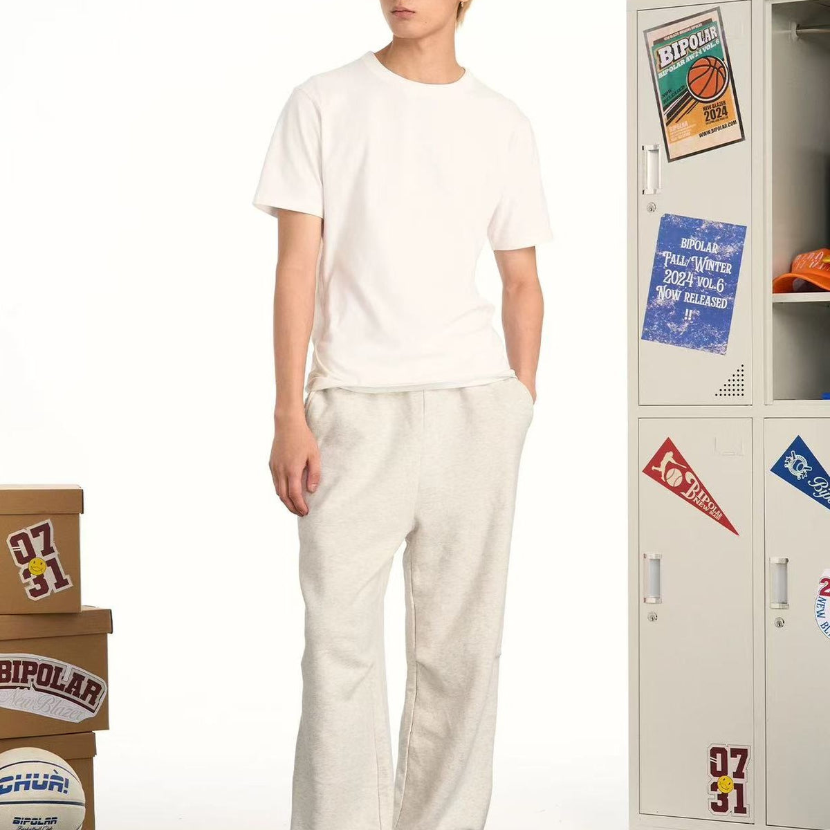 BIPOLAR Straight Fleece Sweatpants