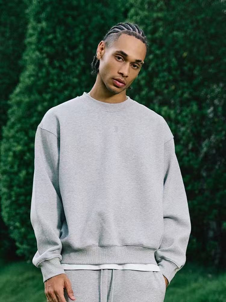 REMEDY Octagram Star Logo Print Sweater