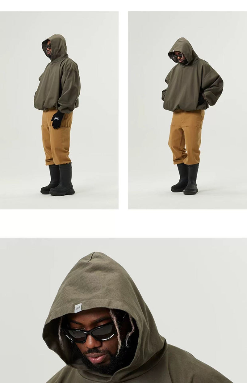 SLAMBLE Washed Twill Hoodie