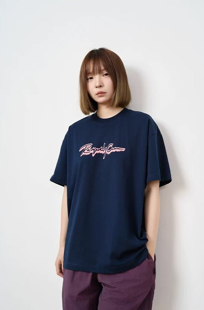 REMEDY Letter Print Short-sleeve T-shirt