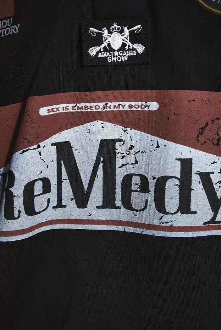 REMEDY Marlboro Design Short-sleeve T-shirt