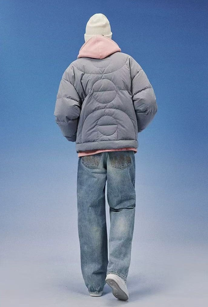 AFGK Solid Color Basketball Down Jacket