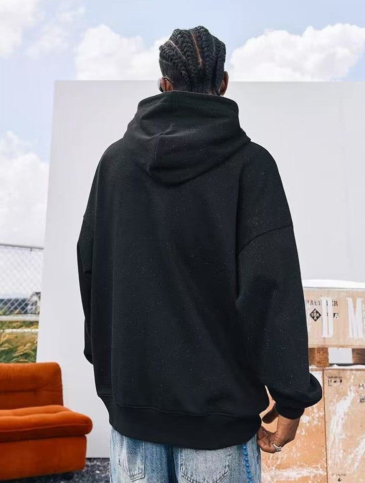 MEDM Blue Glitter Moon Reflection Hoodie