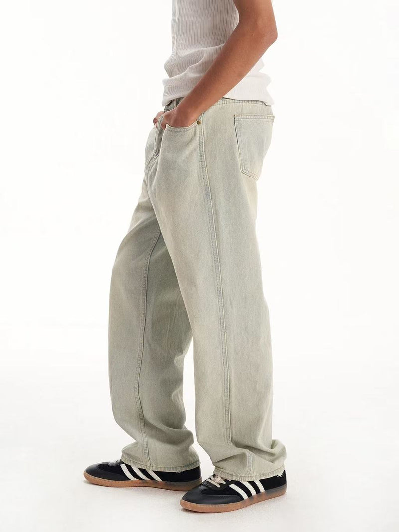 BIPOLAR Semi-elastic Straight-leg Jeans