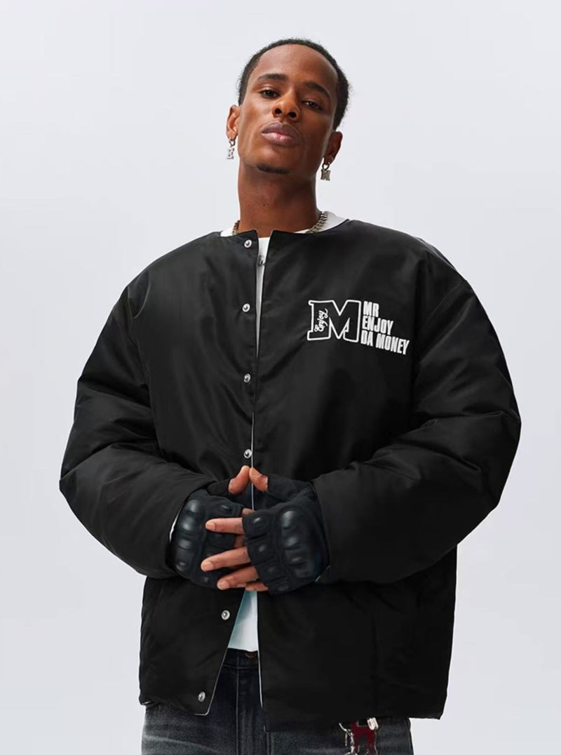 MEDM Cocoon Reversible Embroidered Down Jacket