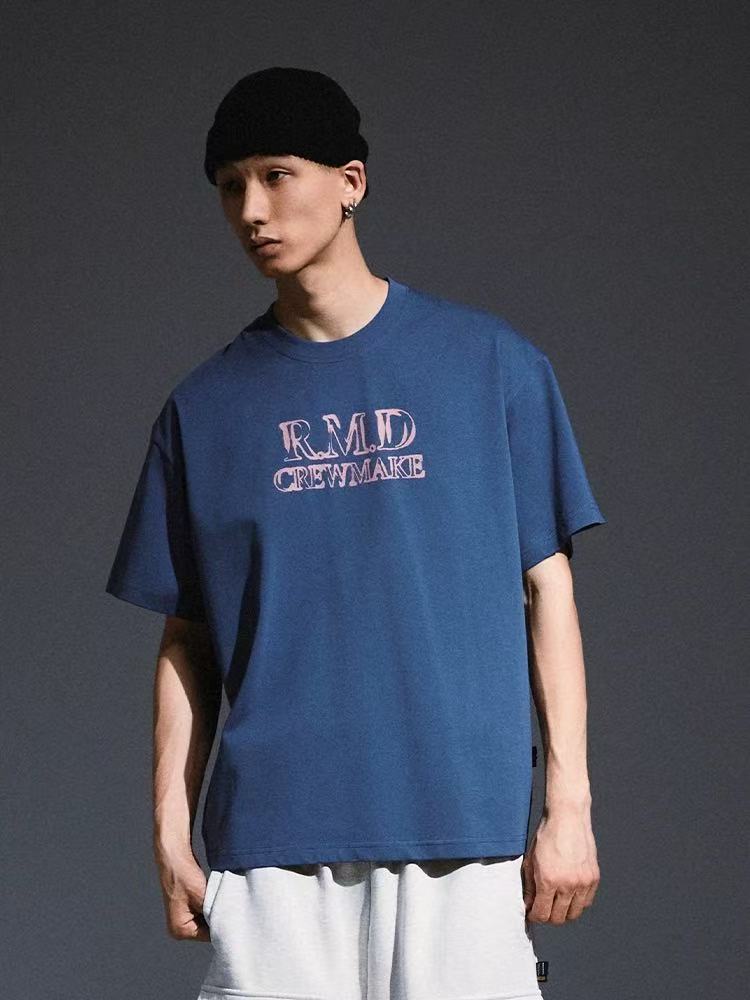 REMEDY Letter Print Short-sleeve T-shirt