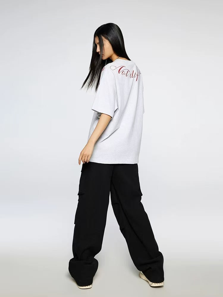 ACHOCK Floral Letter T-shirt