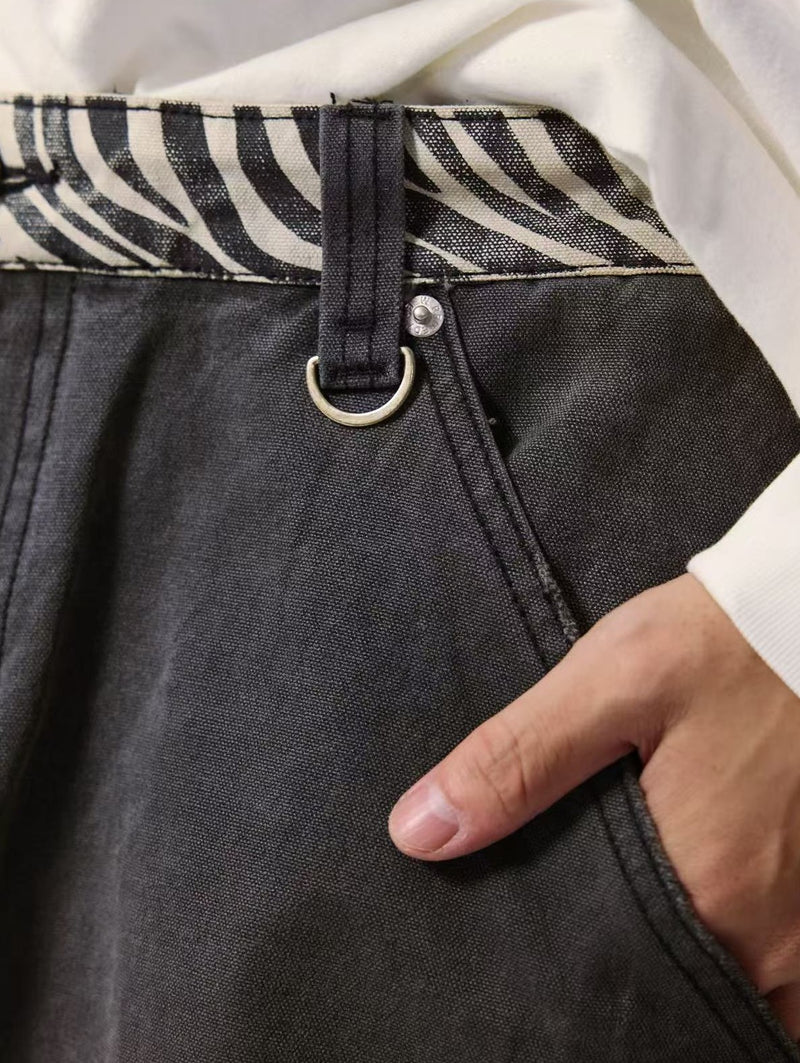 REMEDY Retro Straight-leg Loose Pants