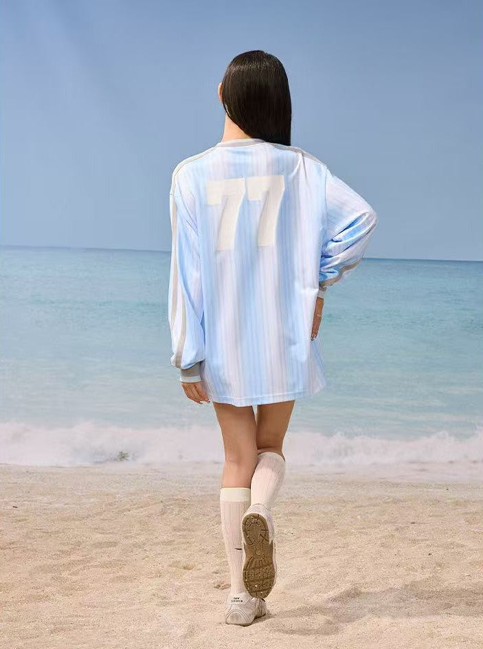 MEDM Necklace Design Long-sleeved T-shirt