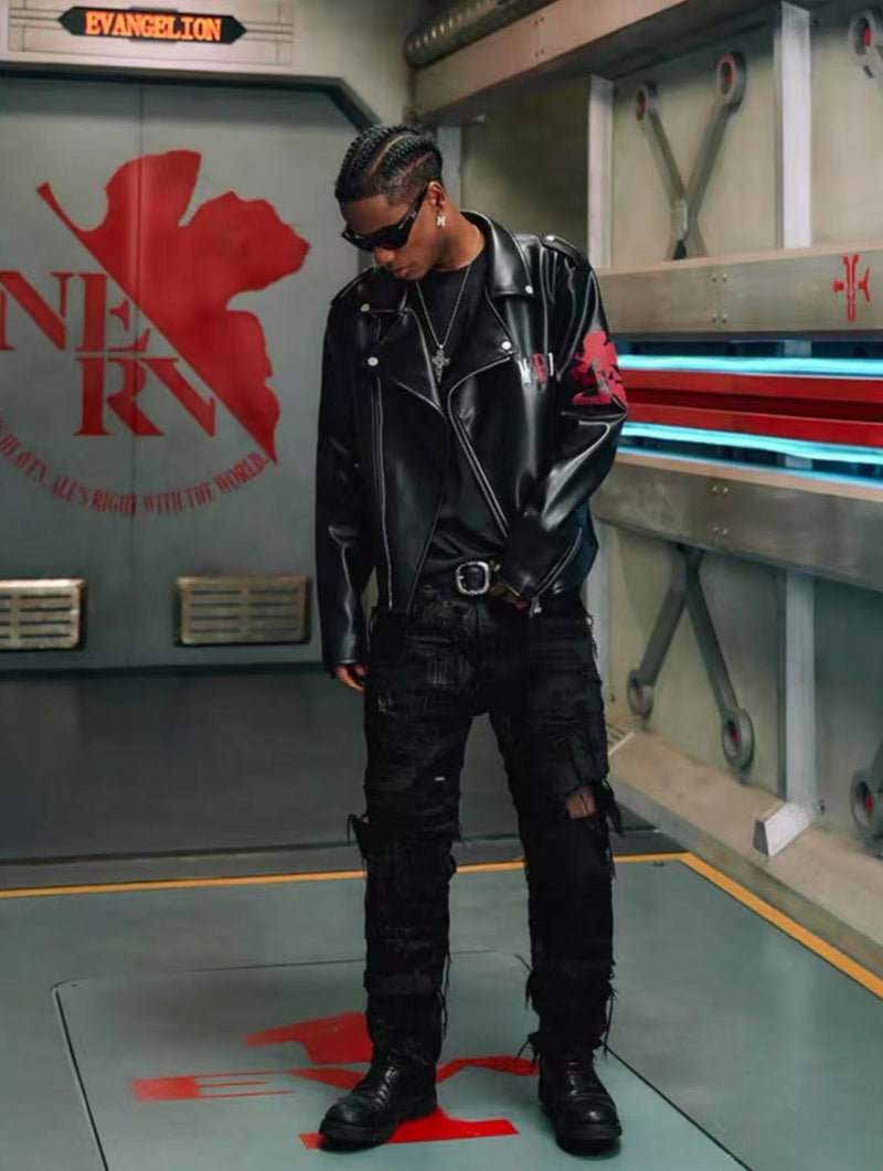 MEDMxEVA Unit 13 Leather Jacket