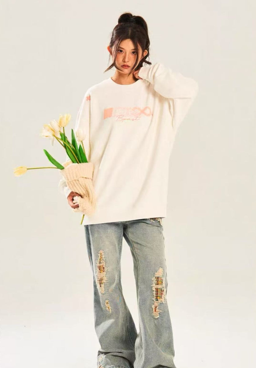 BIPOLAR×NSTNEW Phantom LOGO Sweatshirt