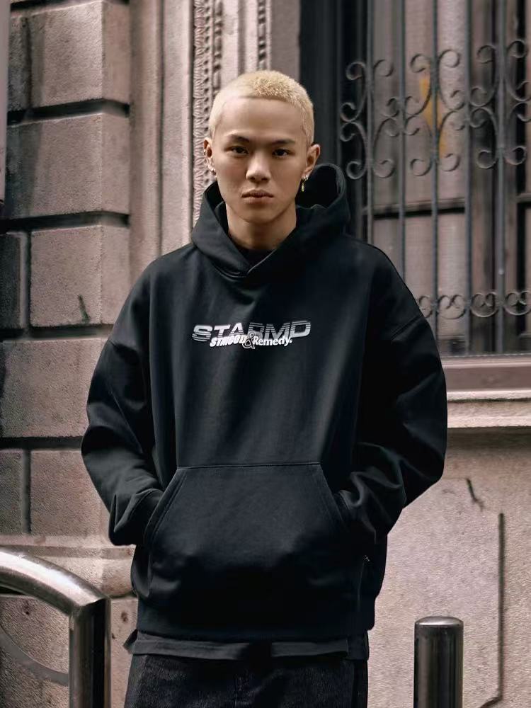 REMEDYxSTA Logo Print Hoodie