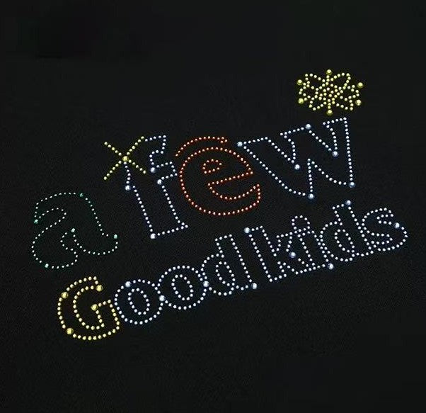 AFGK Neon Star Hot Diamond Hoodie