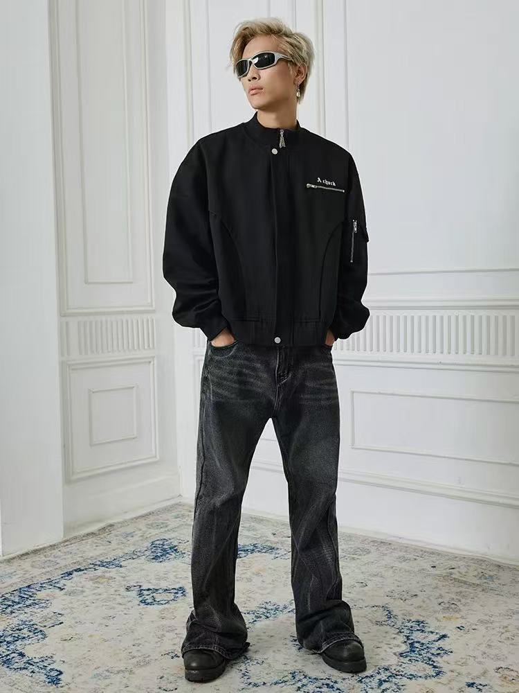 ACHOCK High Street Zippered Logo Jacket