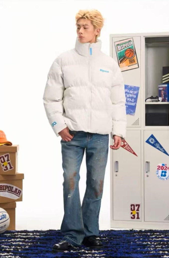 BIPOLAR Basic Logo Cotton Coat