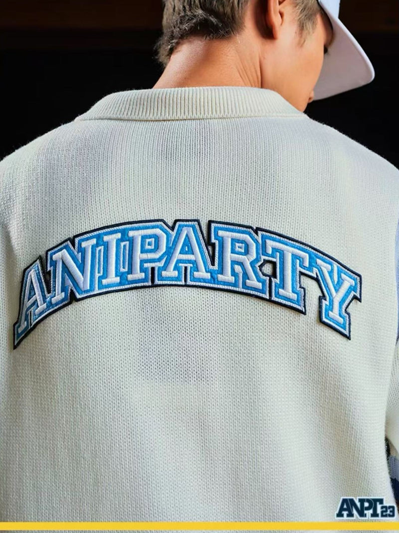 MEDMxANPT Joint Short-sleeved Wool Cardigan