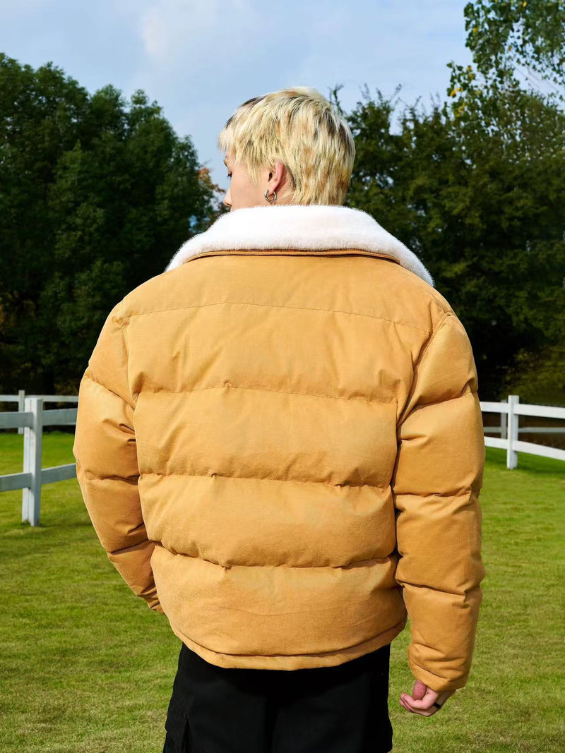 AFGK Removable Lapels Down Jacket