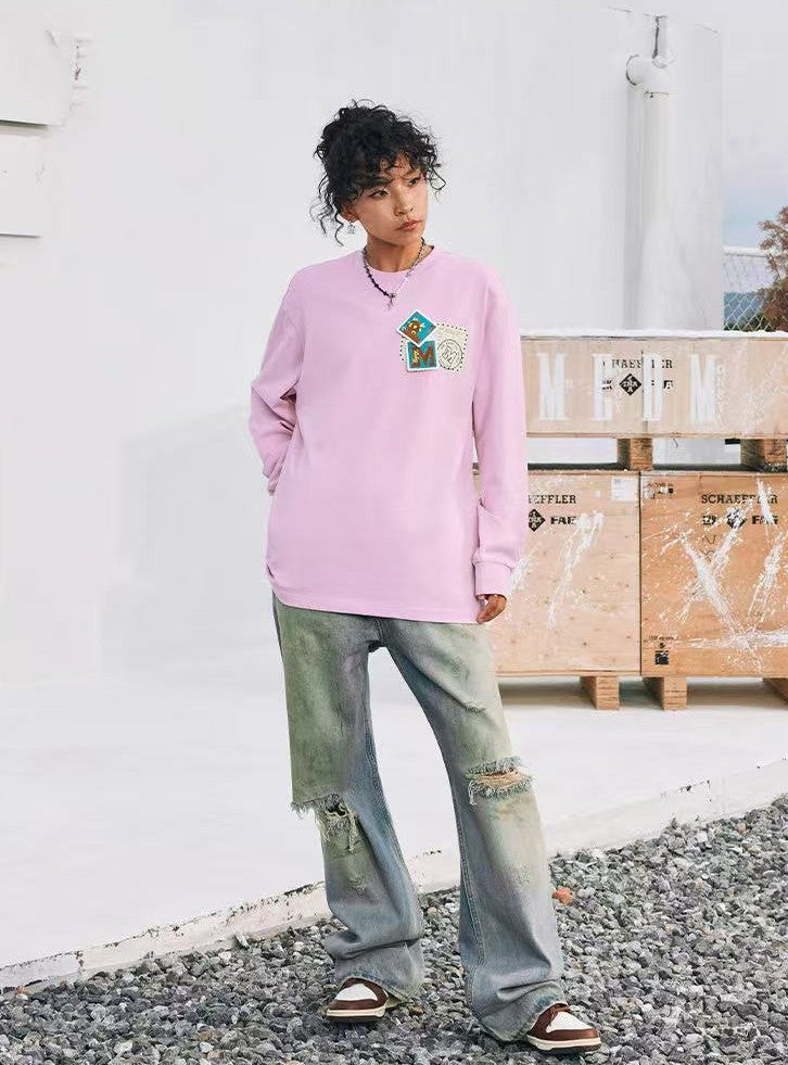 MEDM Animal ID Velcro Long-Sleeve T-Shirt