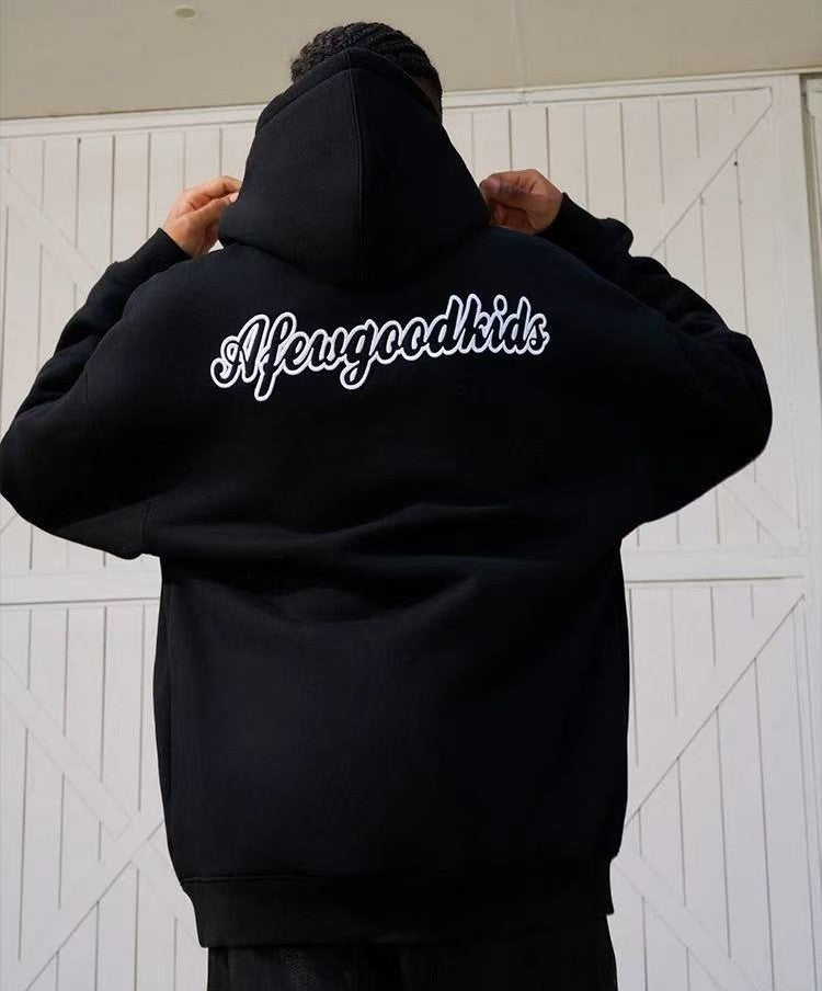 AFGK Logo Velcro Hoodie