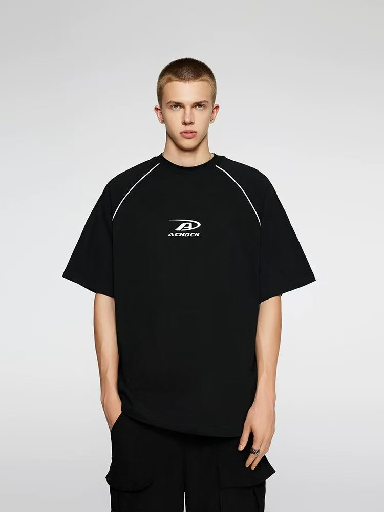 ACHOCK Patchwork Design T-shirt