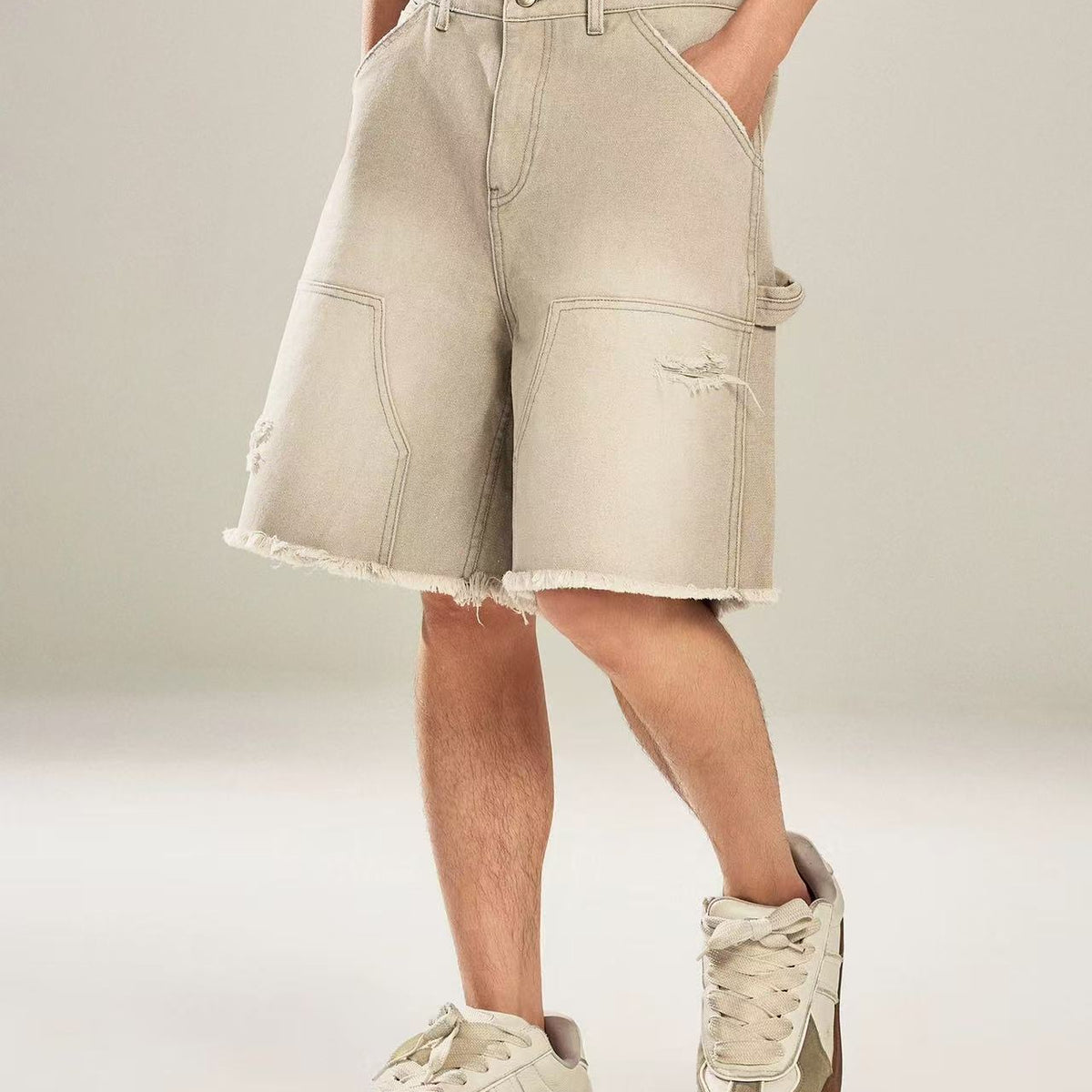 BIPOLAR Retro Denim Shorts