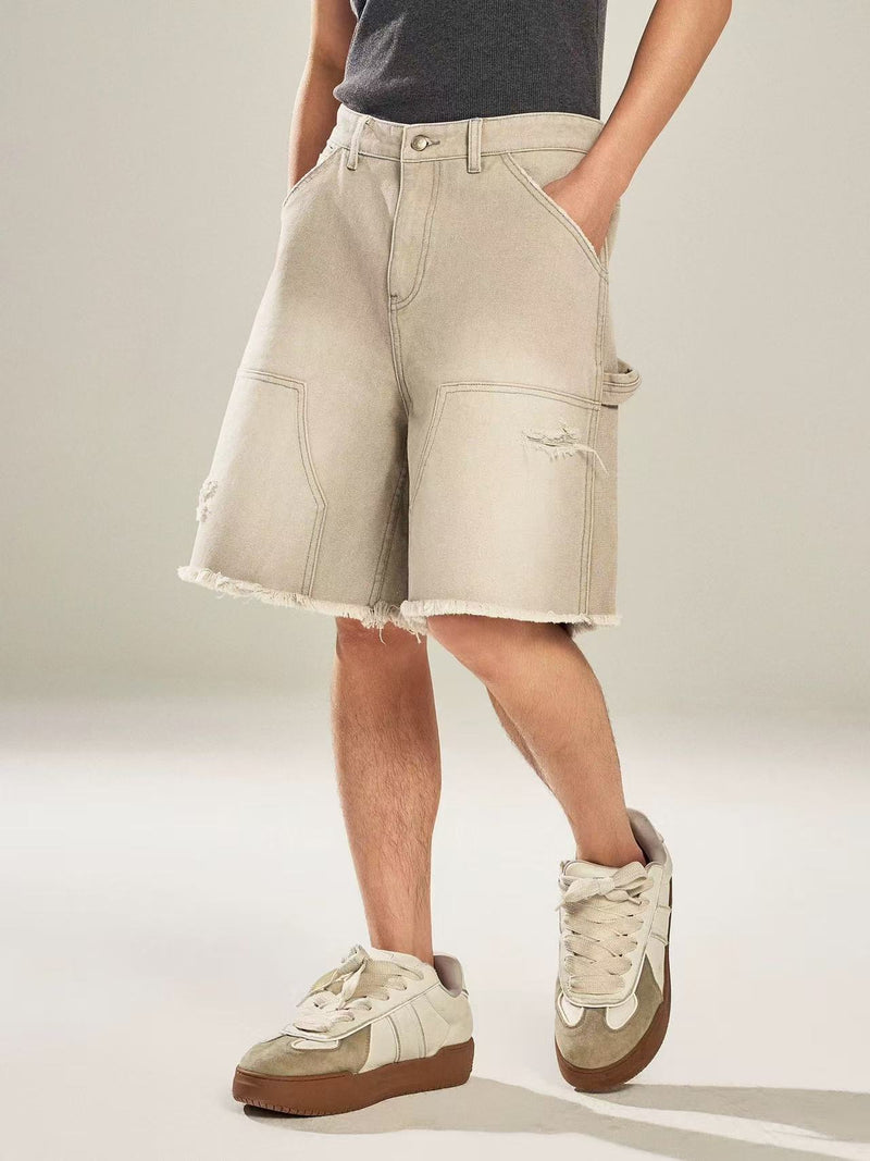 BIPOLAR Retro Denim Shorts