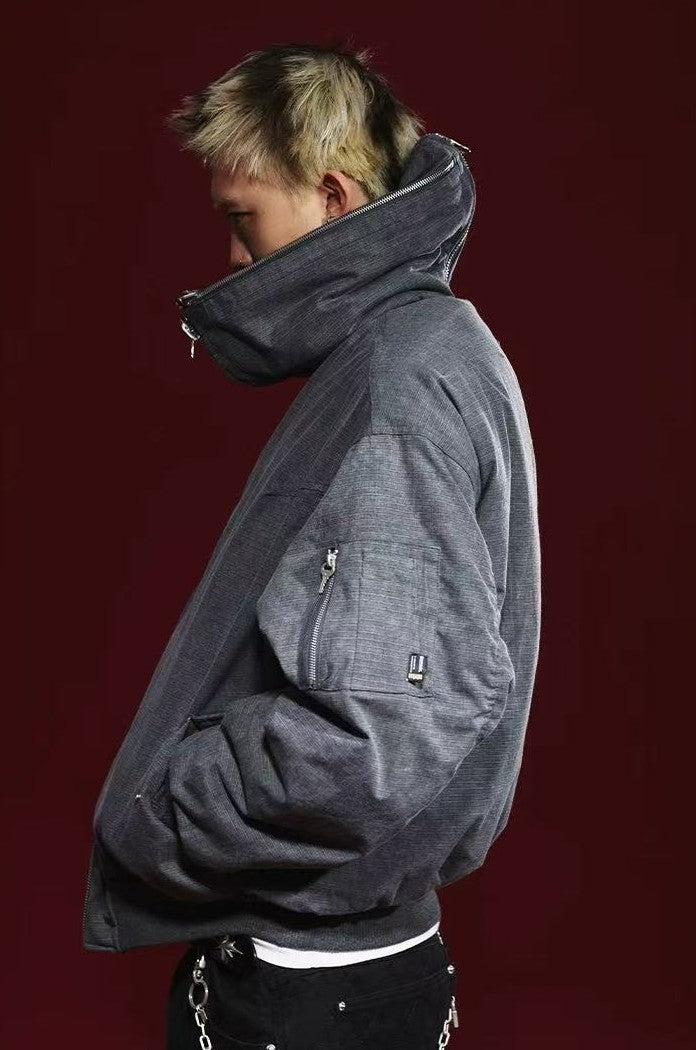 REMEDY Reversible Mountain Sculpture MA1 Jacket