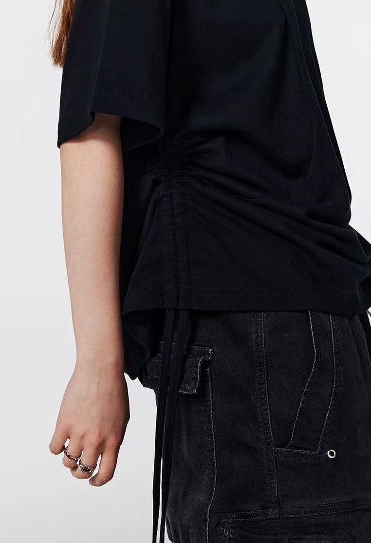 ACHOCK Logo Embroidered Short-sleeve T-shirt