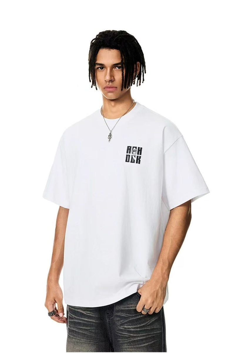 ACHOCK Retro Logo Short-sleeve T-shirt