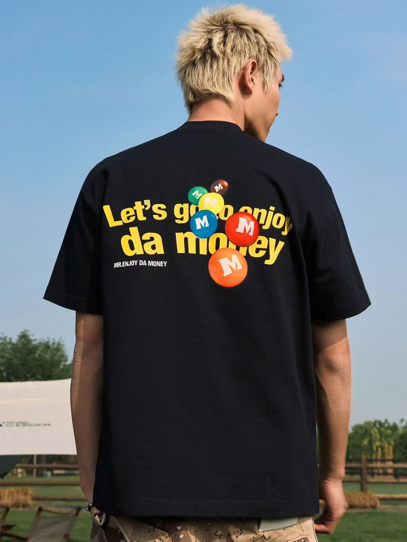 MEDM Toothbrush Embroidered M Short-sleeved T-shirt