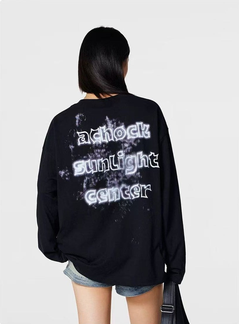 ACHOCK Sun Light Center Printed Tops