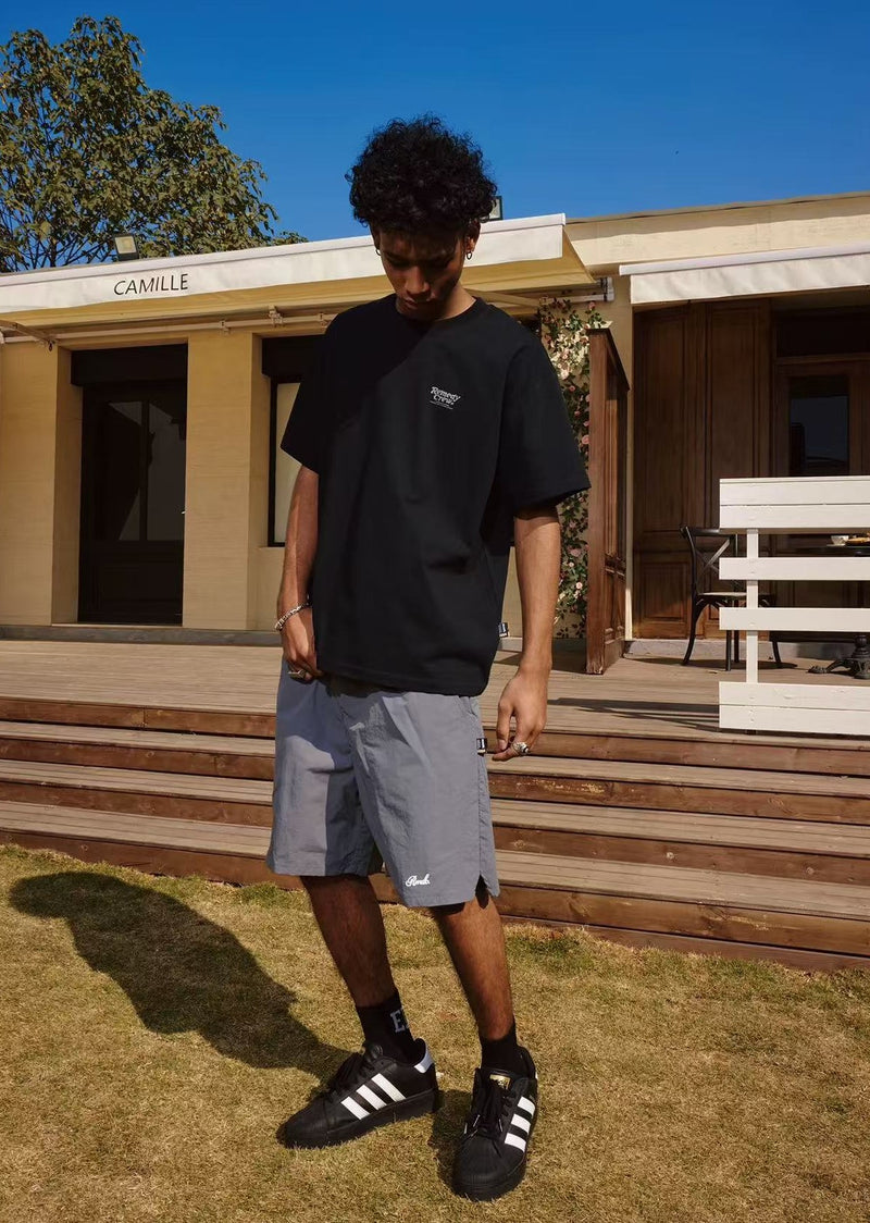 REMEDY Cartoon Floral Print Short-sleeve T-shirt