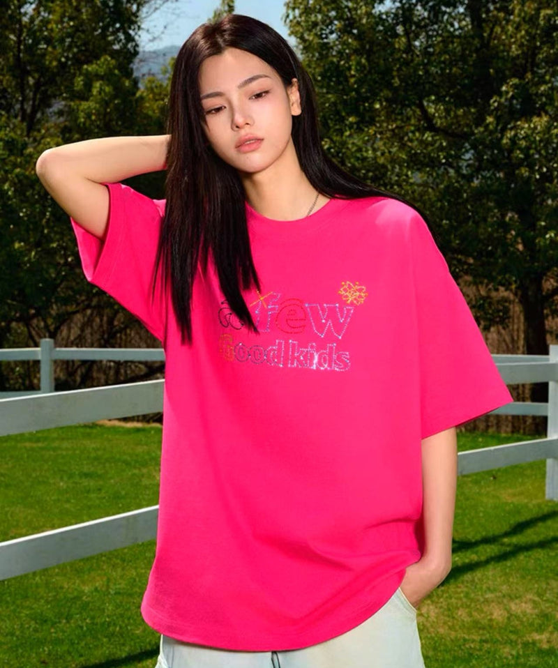 AFGK Neon Star Hot Diamond T-shirt