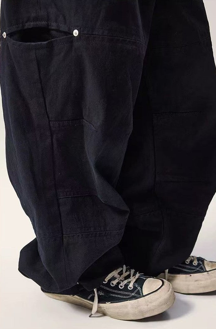 REMEDY Loose Straight-leg Cargo Pants