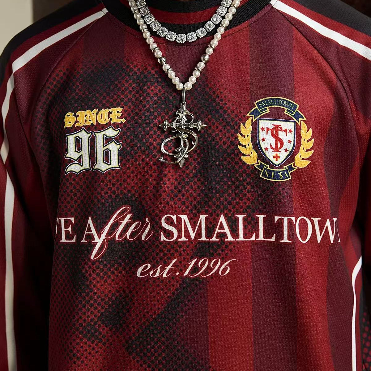 STK Vintage Casual Long-Sleeve Jersey