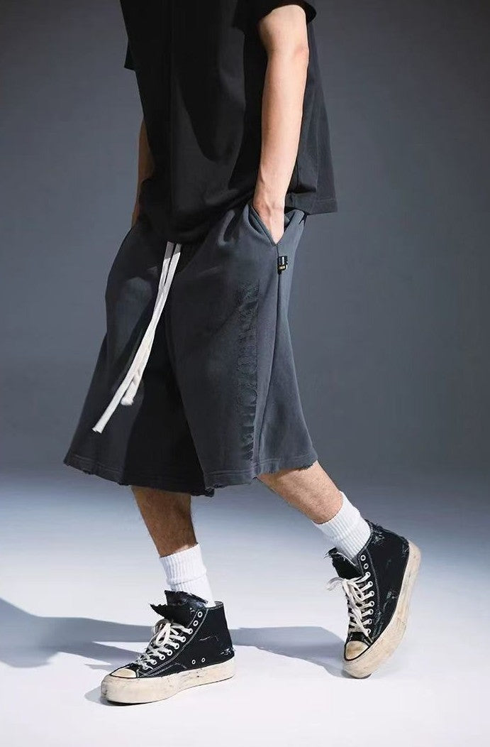 REMEDY Logo Printed Casual Shorts