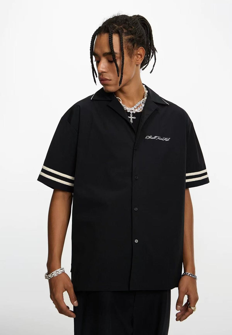 STK Vintage Piped Cuban Collar Shirt