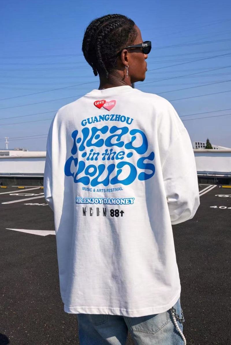 MEDMx88rising Co-branded Printed Long-sleeved T-shirt