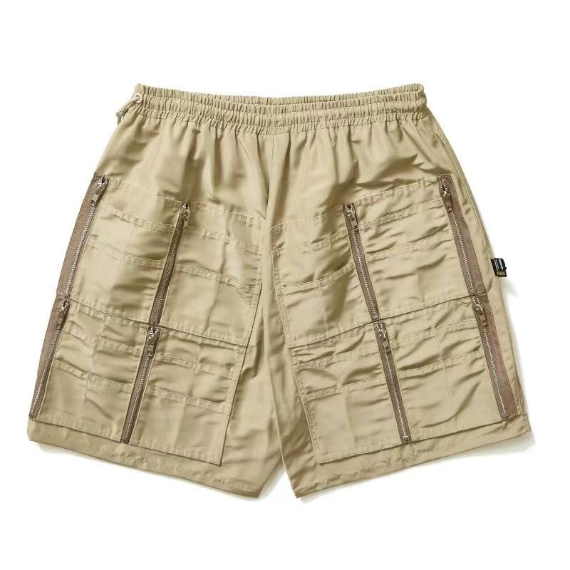 REMEDY Reversible Multi-pocket Zipper Cargo Shorts