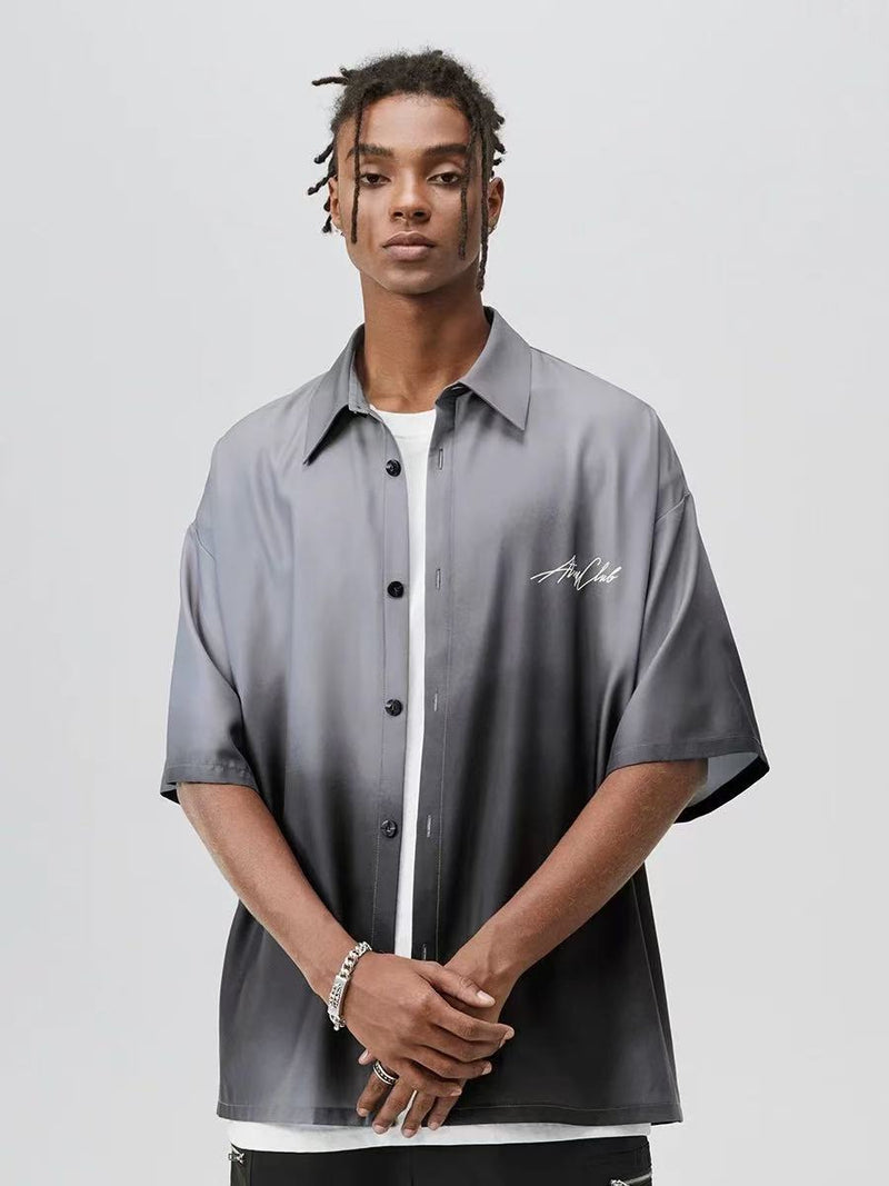 ATRY Gradient Printed Short Sleeve T-shirt