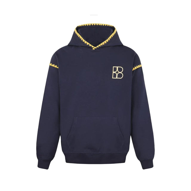 BIPOLAR Three-dimensional Shell Embroidered Hoodie