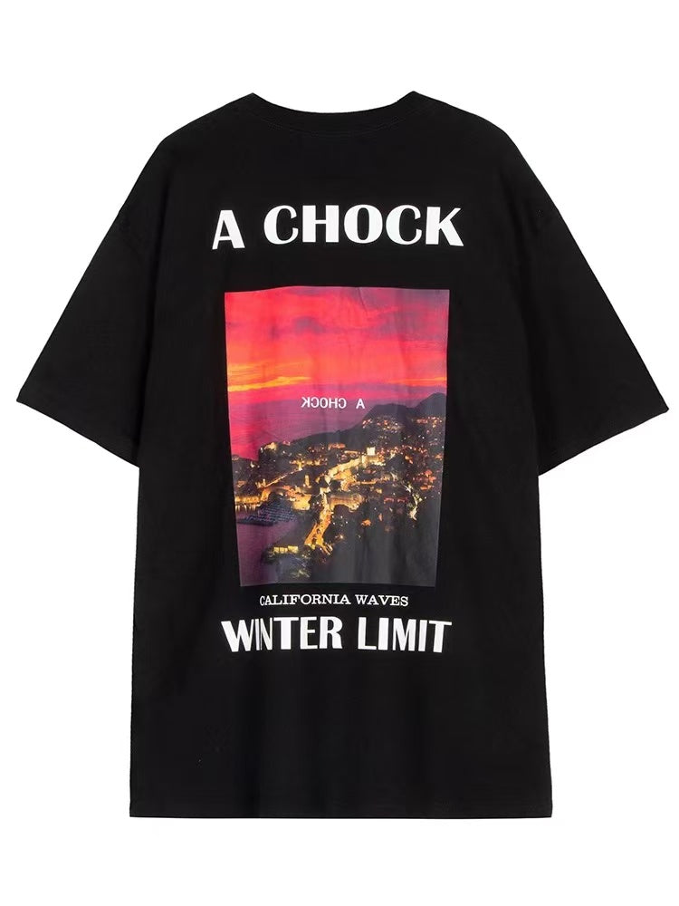 ACHOCK California Summer Printed T-shirt