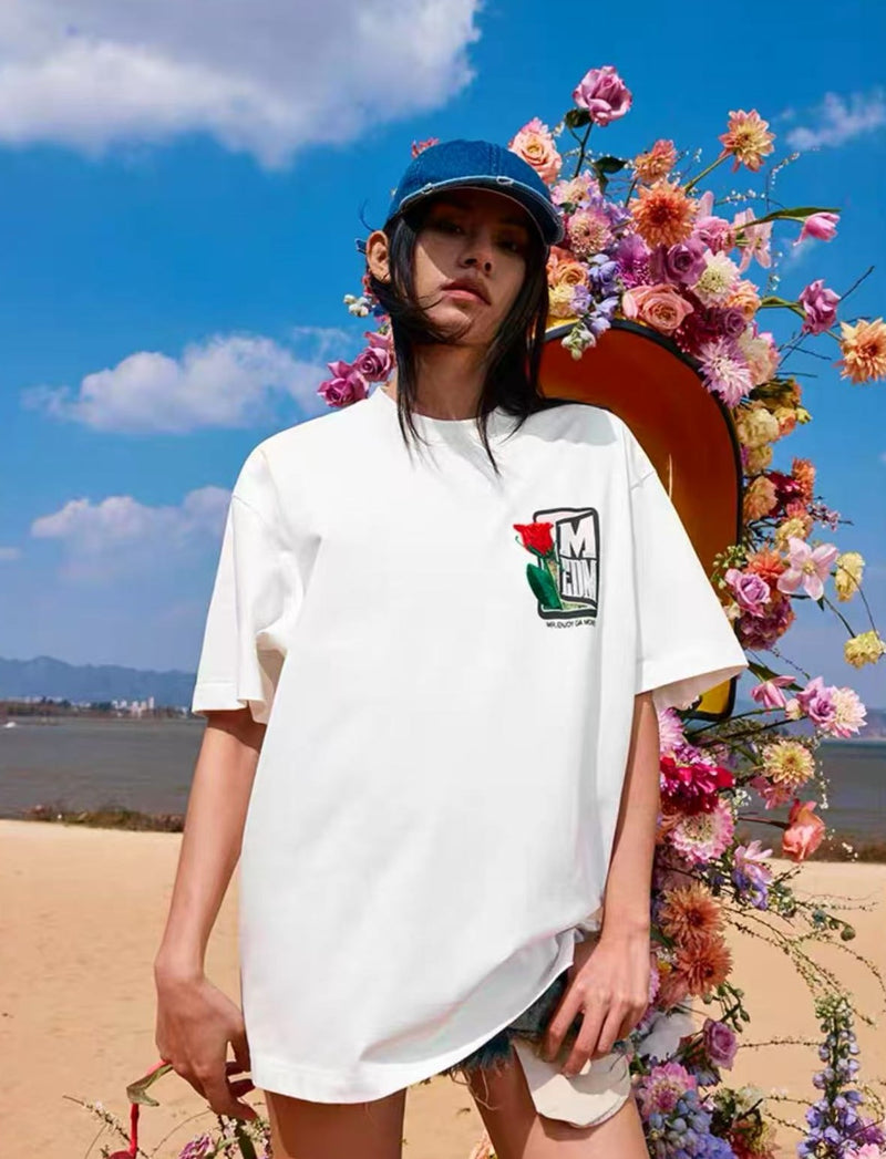 MEDM Any Door Print Short-sleeved T-shirt